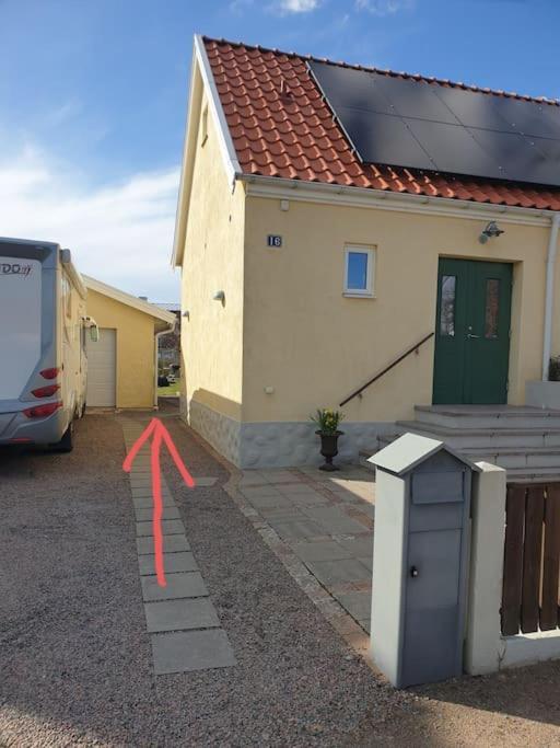 Stad Och Strand I Hoeganaes Kültér fotó